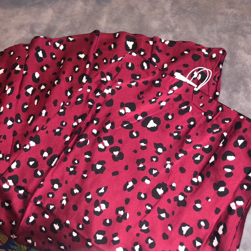 White | Closet Cheetah Maxi Skirt